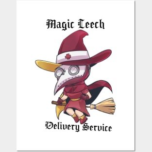 Plague Doctor's Expedited Errands: Delivery Service Chronicles Posters and Art